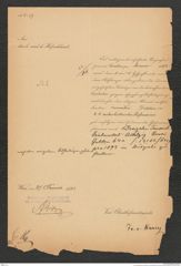 k.k. naturhistorisches Hofmuseum, Intendanzakten 1885-1896 (Hauer), Aktenzahl Z.39/1893, Seite 5